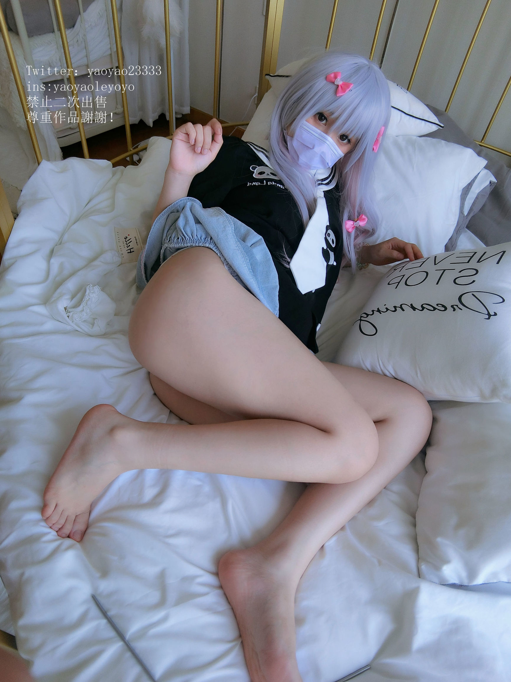 [COS福利]萌妹子Coser摇摇乐yoyo嫩足萝莉系插图